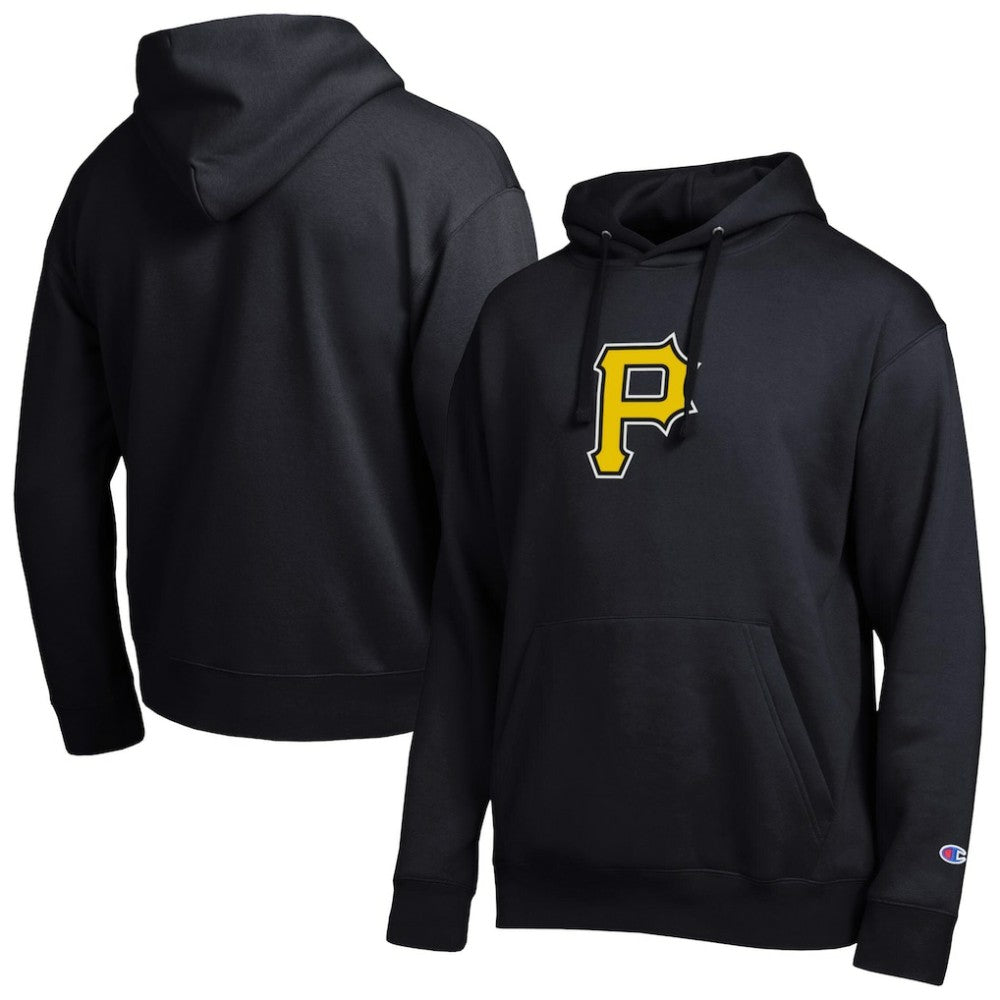 Pittsburgh Pirates Champion All Star Embroidered Logo Hoodie - Black
