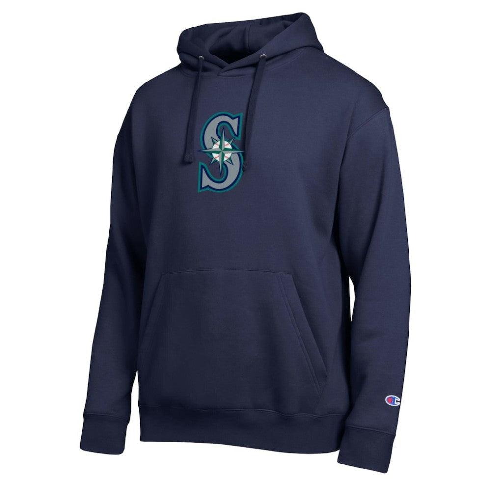 Seattle Mariners Champion All Star Embroidered Logo Hoodie - Navy