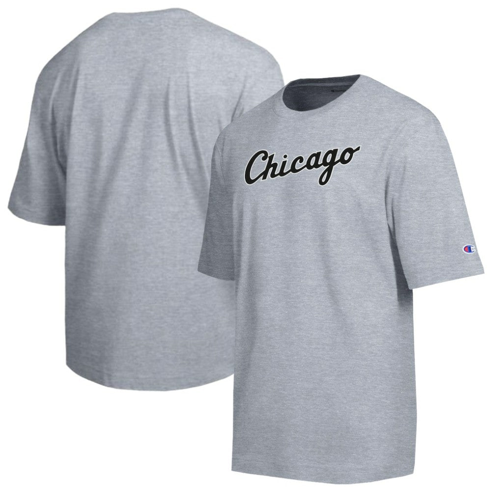 Chicago White Sox Champion All Star Chenille Wordmark T-Shirt - Gray