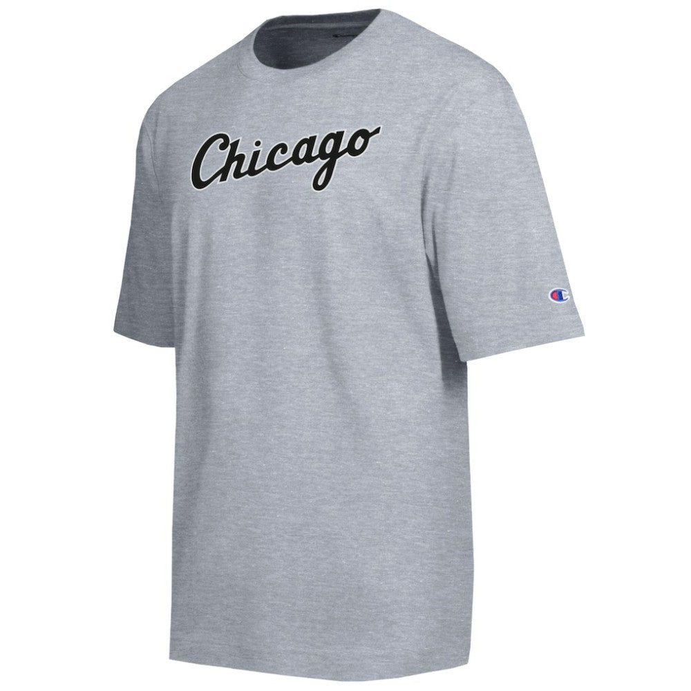 Chicago White Sox Champion All Star Chenille Wordmark T-Shirt - Gray