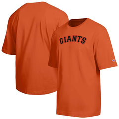 San Francisco Giants Champion All Star Chenille Wordmark T-Shirt - Orange
