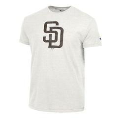 San Diego Padres Champion Tri-Blend T-Shirt - Heather White