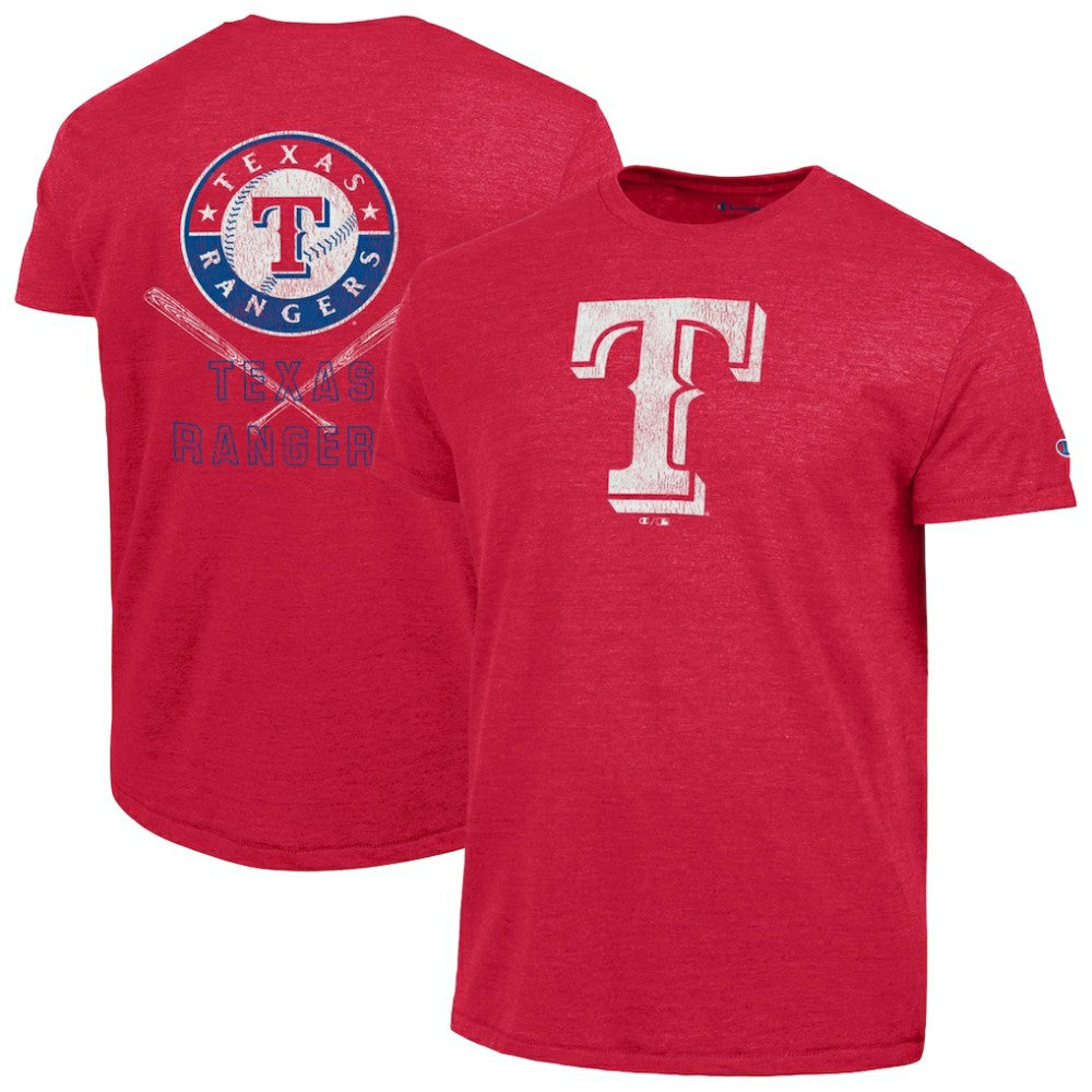 Texas Rangers Champion Tri-Blend T-Shirt - Red
