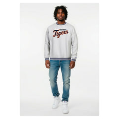 Detroit Tigers Champion Reverse Weave Sweatshirt - Heather Gray