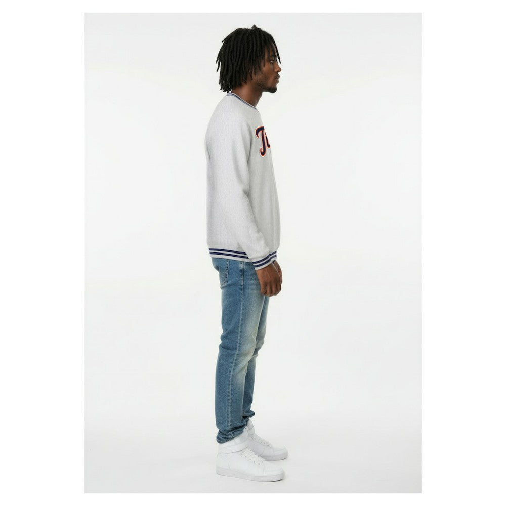 Detroit Tigers Champion Reverse Weave Sweatshirt - Heather Gray