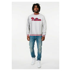 Philadelphia Phillies Champion Reverse Weave Sweatshirt - Grey Heather