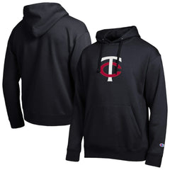Minnesota Twins Champion All Star Embroidered Logo Hoodie - Black
