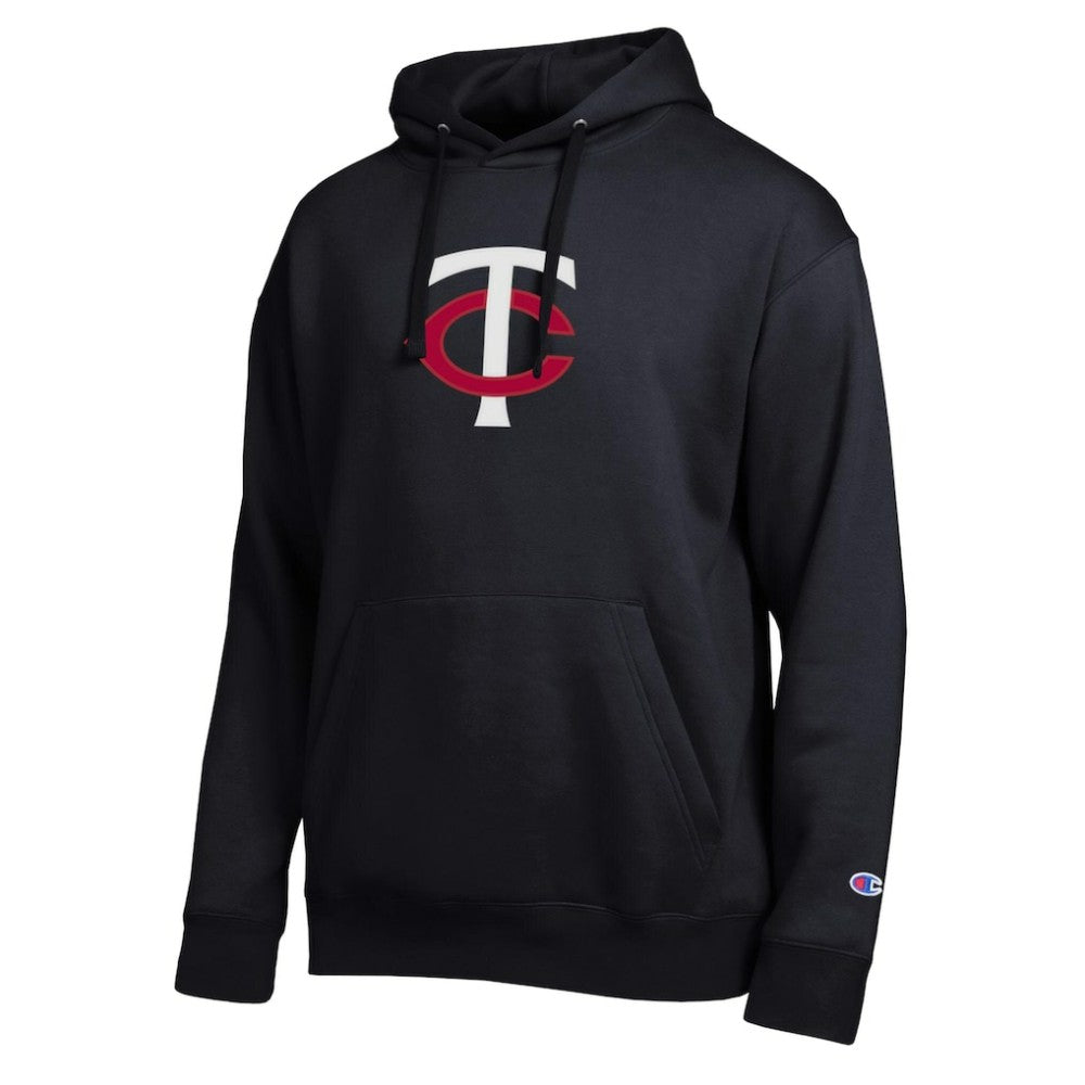 Minnesota Twins Champion All Star Embroidered Logo Hoodie - Black