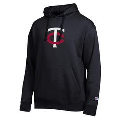 Minnesota Twins Champion All Star Embroidered Logo Hoodie - Black