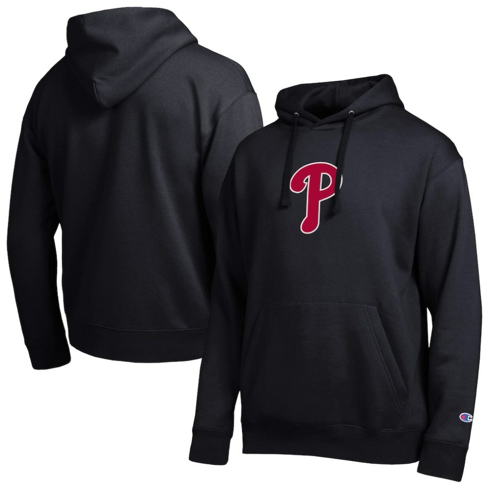 Philadelphia Phillies Champion All Star Embroidered Logo Hoodie - Black