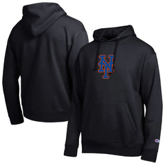 New York Mets Champion All Star Embroidered Logo Hoodie - Black
