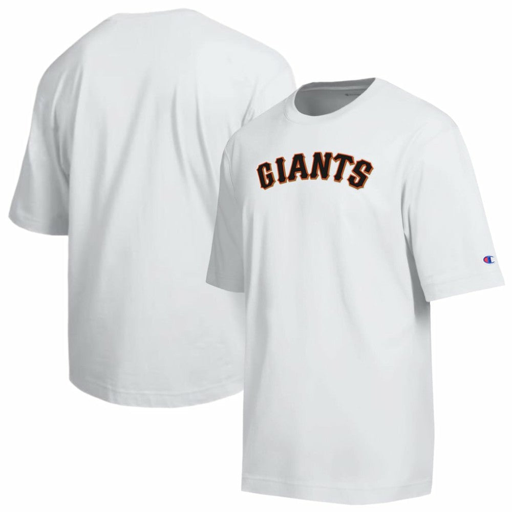San Francisco Giants Champion All Star Arched Chenille Wordmark T-Shirt - White