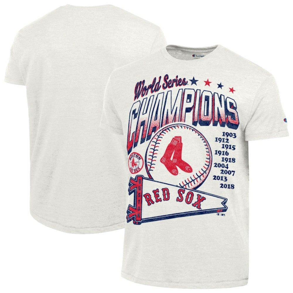 Boston Red Sox Champion Winning Tradition Cooperstown Tri-Blend T-Shirt - White