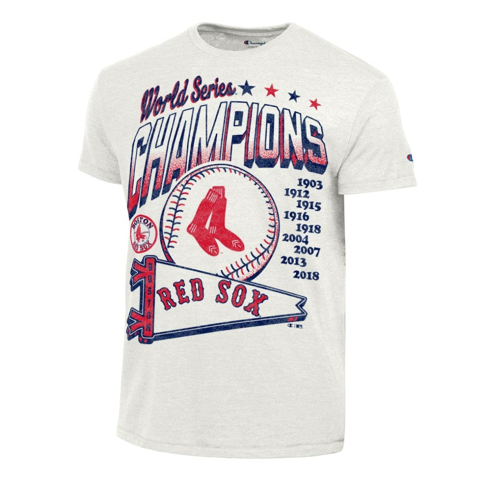Boston Red Sox Champion Winning Tradition Cooperstown Tri-Blend T-Shirt - White