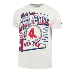 Boston Red Sox Champion Winning Tradition Cooperstown Tri-Blend T-Shirt - White