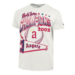 Los Angeles Angels Champion Winning Tradition Cooperstown Tri-Blend T-Shirt - White