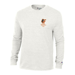Baltimore Orioles Champion Cooperstown Winning Tradition Tri-Blend Long Sleeve T-Shirt - White