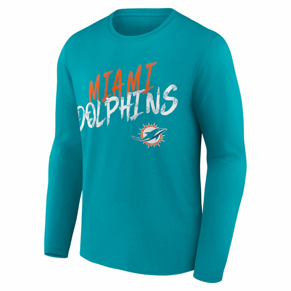 NFL Miami Dolphins Hustle Long Sleeve T-Shirt