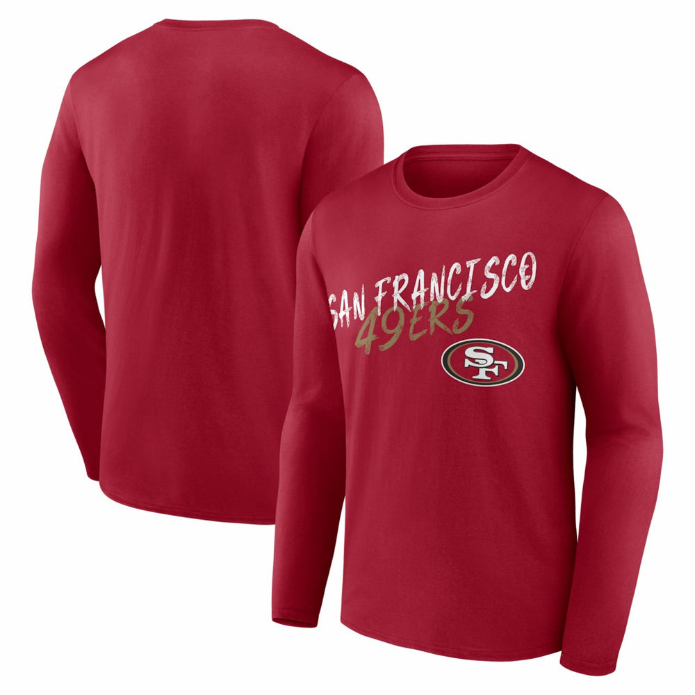 NFL San Francisco 49ers Hustle Long Sleeve T-Shirt