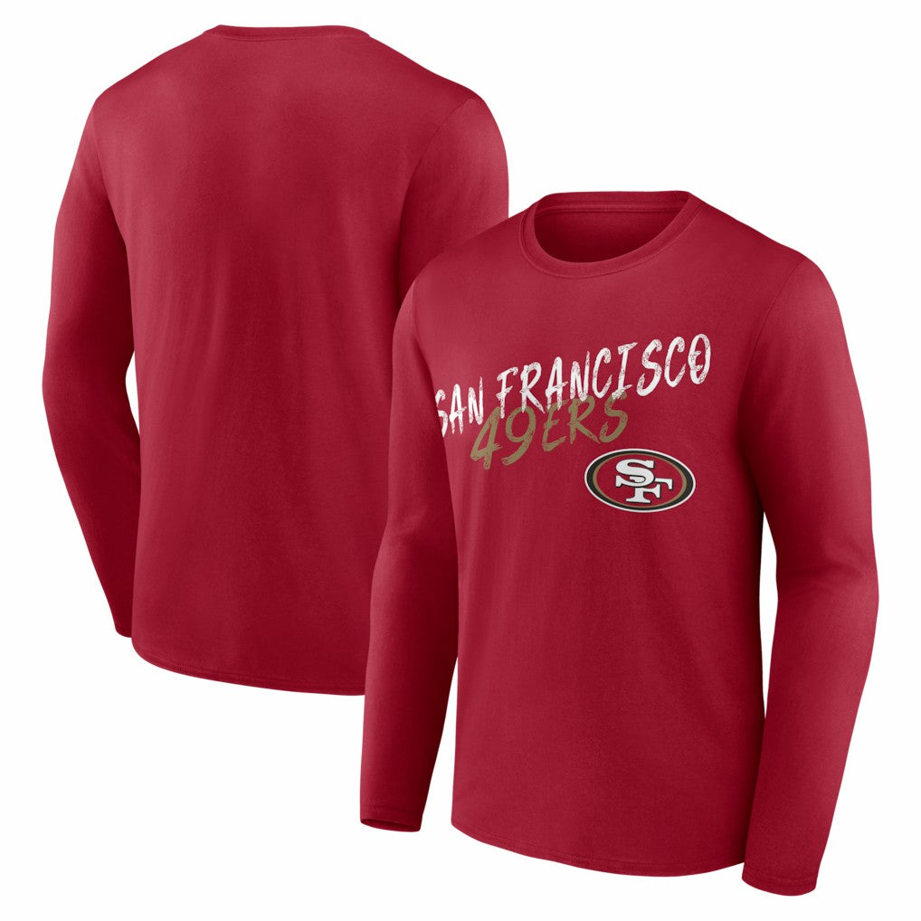 NFL San Francisco 49ers Hustle Long Sleeve T-Shirt