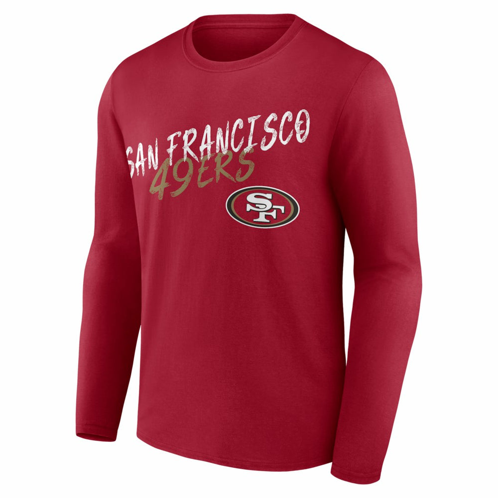NFL San Francisco 49ers Hustle Long Sleeve T-Shirt