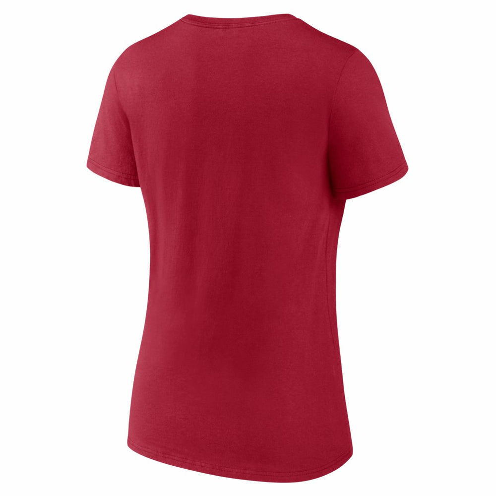 NFL San Francisco 49ers Women's Hustle V-Neck T-Shirt