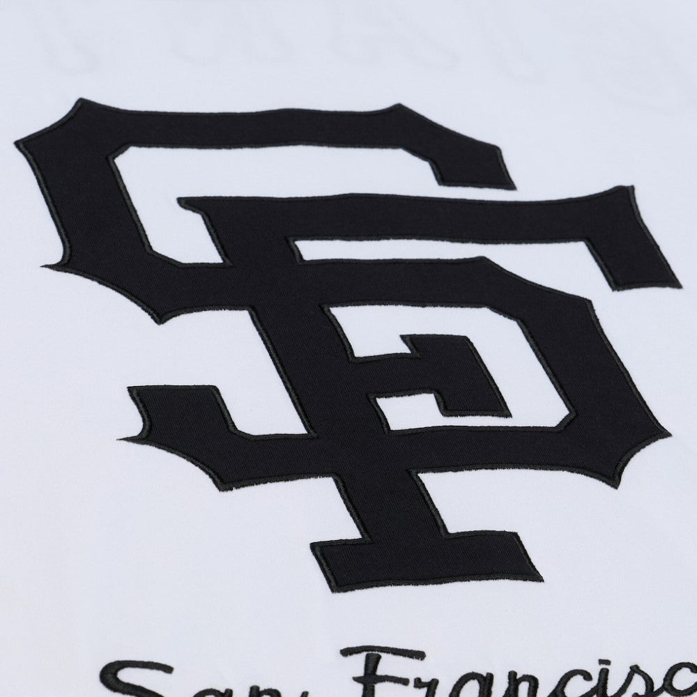 San Francisco Giants Cooperstown Collection Arctic T-Shirt - White | Mitchell & Ness