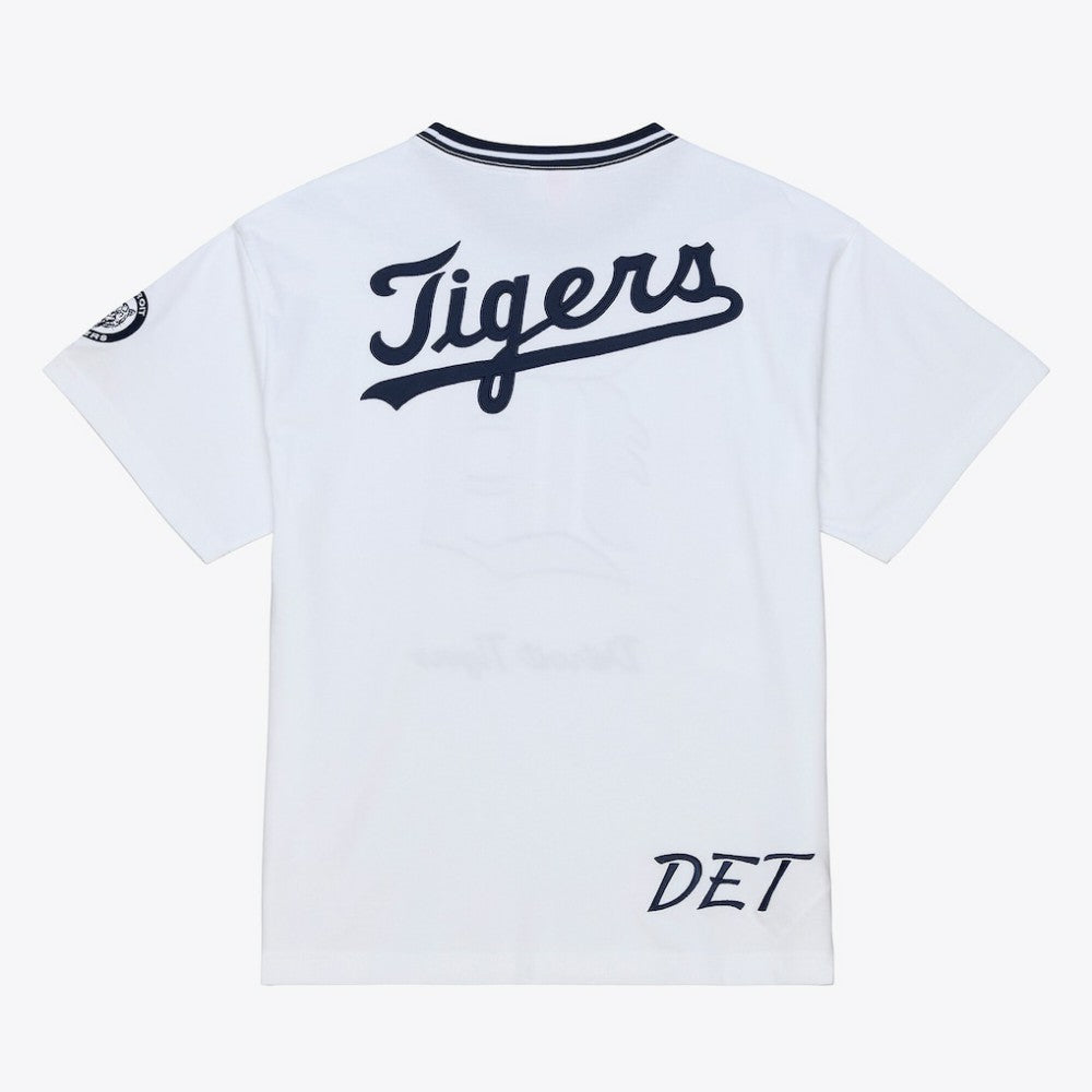 Detroit Tigers Cooperstown Collection Arctic T-Shirt - White | Mitchell & Ness