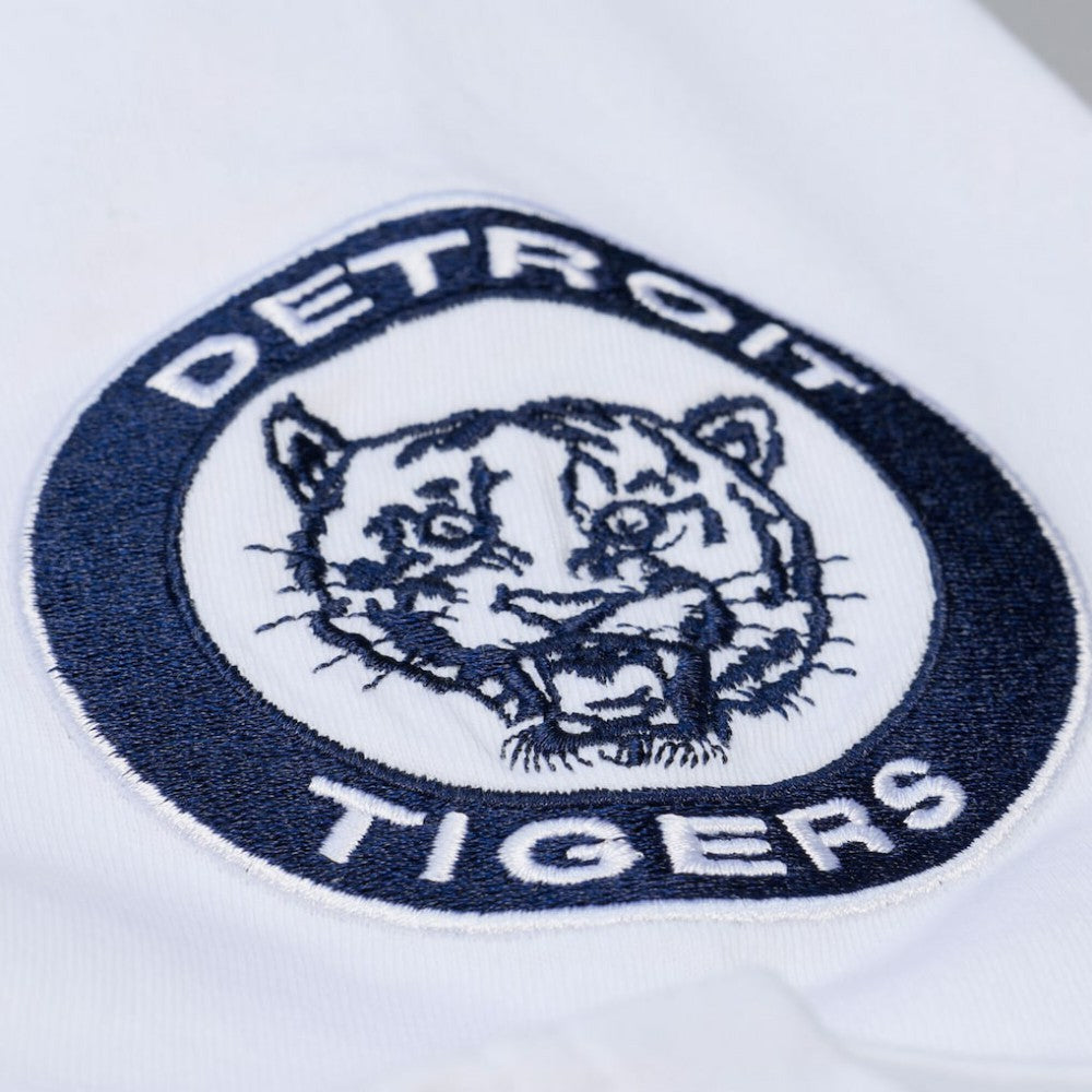 Detroit Tigers Cooperstown Collection Arctic T-Shirt - White | Mitchell & Ness