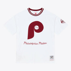 Philadelphia Phillies Cooperstown Collection Arctic T-Shirt - White | Mitchell & Ness