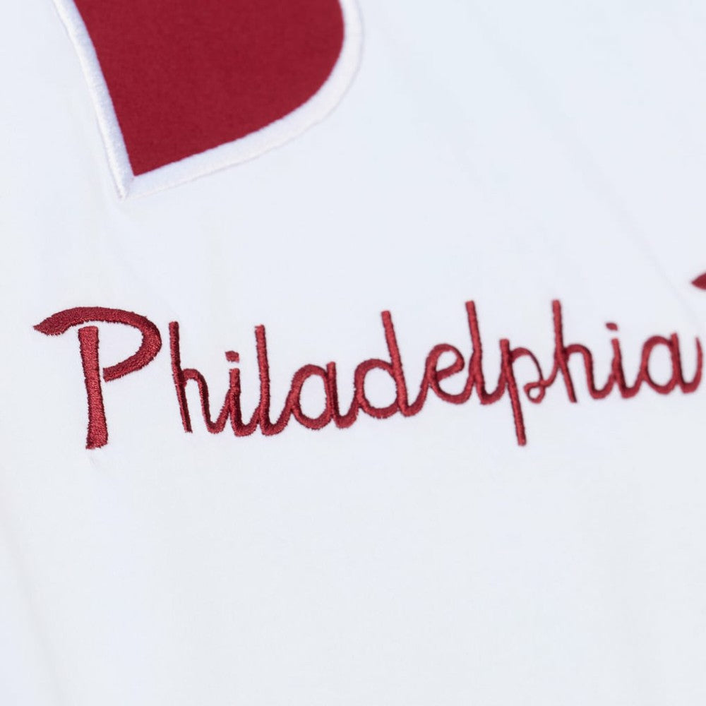 Philadelphia Phillies Cooperstown Collection Arctic T-Shirt - White | Mitchell & Ness