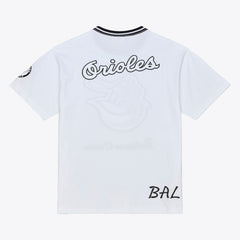 Baltimore Orioles Cooperstown Collection Arctic T-Shirt - White | Mitchell & Ness