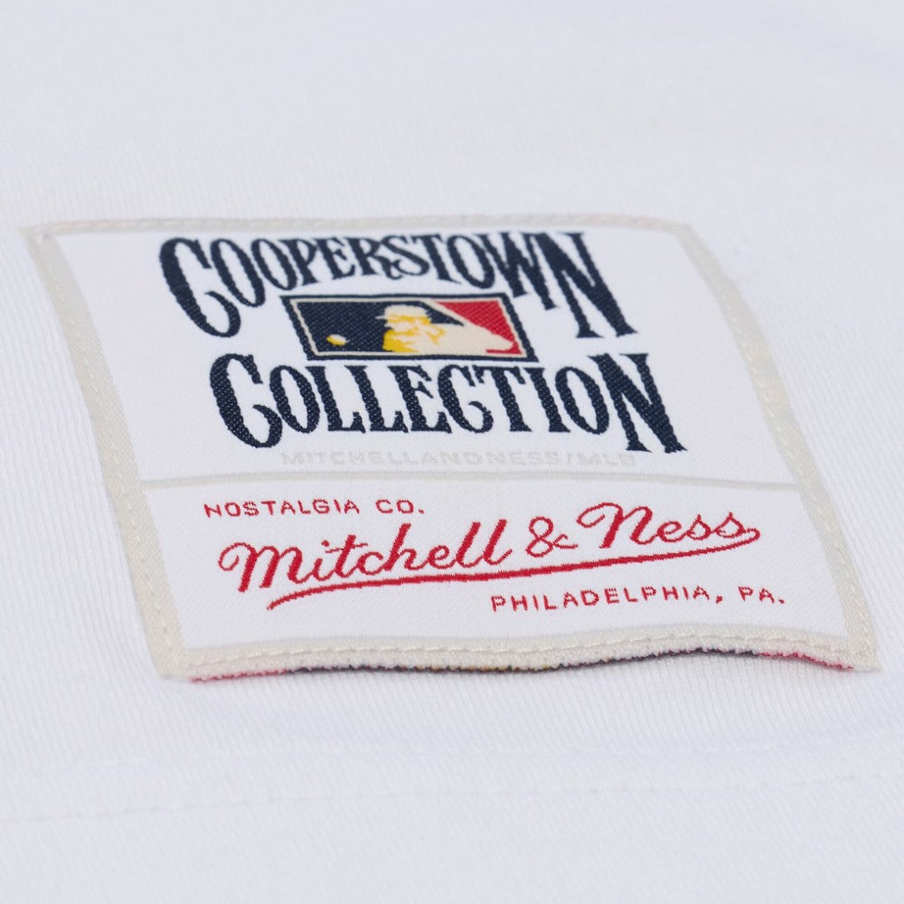 Atlanta Braves Cooperstown Collection Arctic T-Shirt - White | Mitchell & Ness
