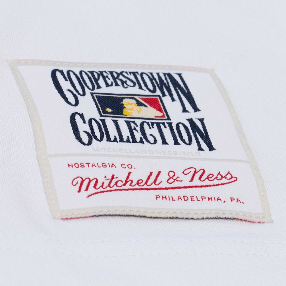 Boston Red Sox Cooperstown Collection Arctic T-Shirt - White | Mitchell & Ness