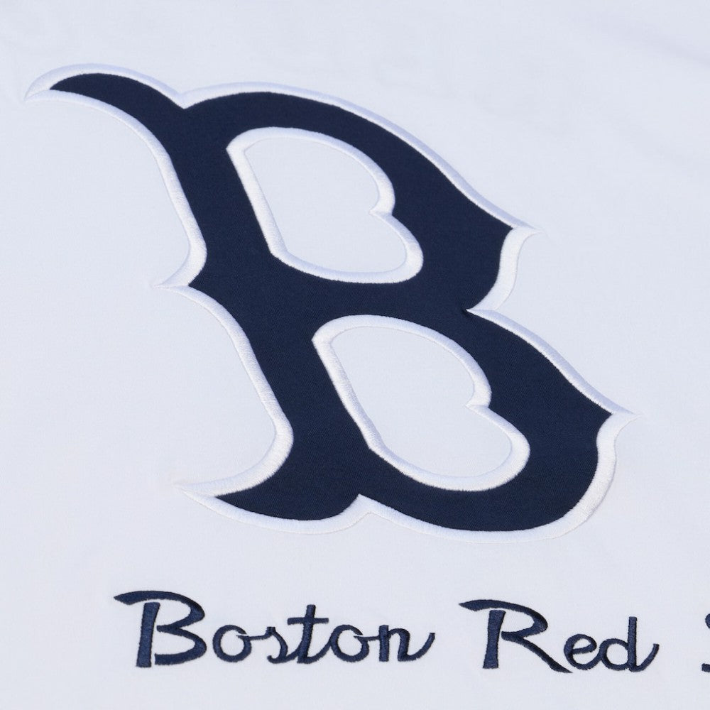 Boston Red Sox Cooperstown Collection Arctic T-Shirt - White | Mitchell & Ness