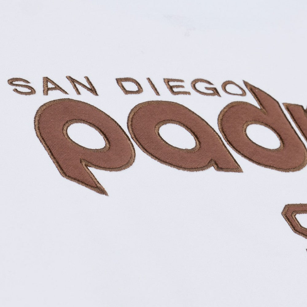 San Diego Padres Arctic Fleece Sweatshirt - White | Mitchell & Ness