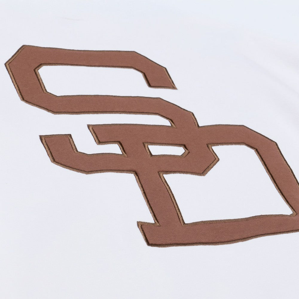 San Diego Padres Arctic Fleece Sweatshirt - White | Mitchell & Ness