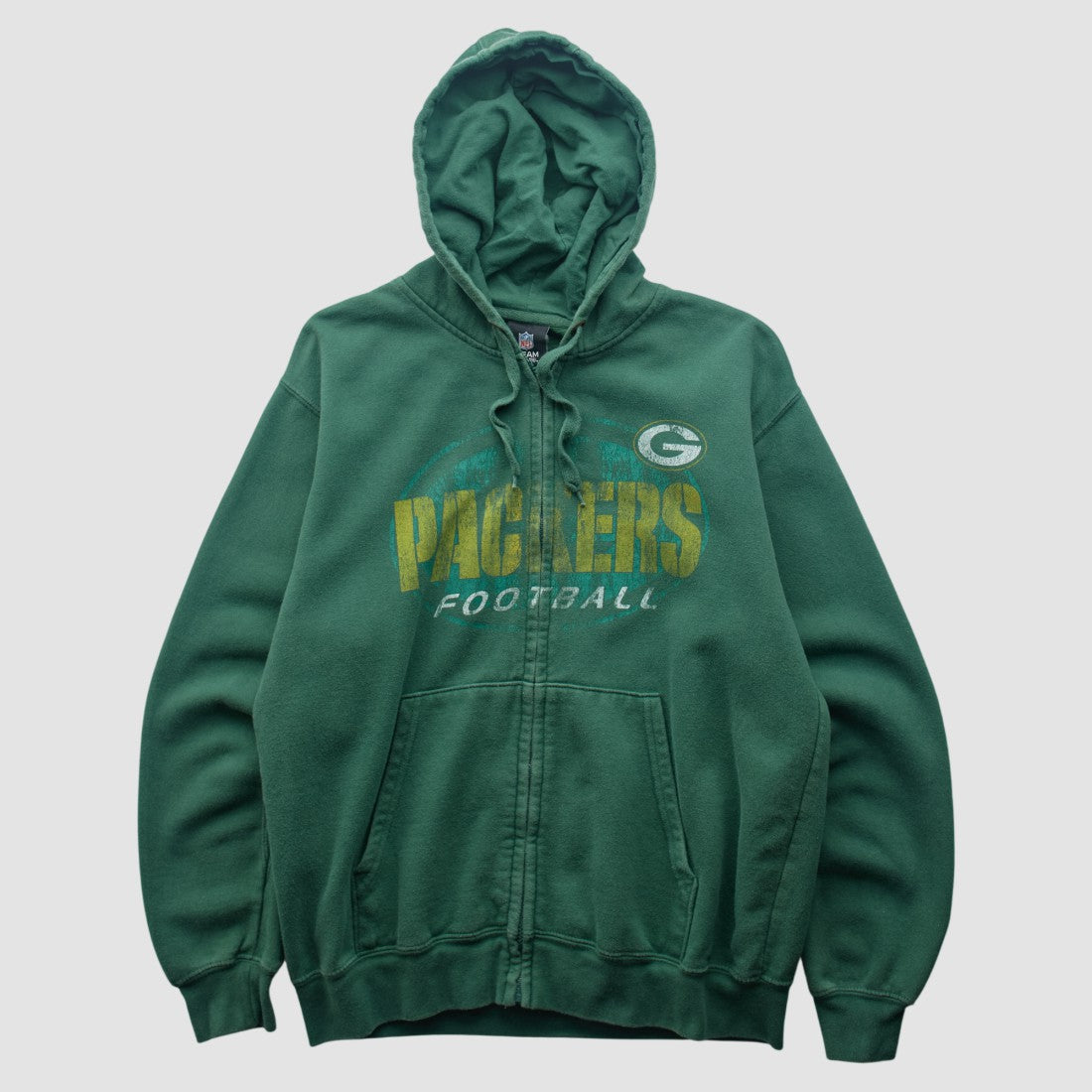 NFL Green Bay Packers Team Edition Apparel 2010s Hooded Full Zip Sweatshirt