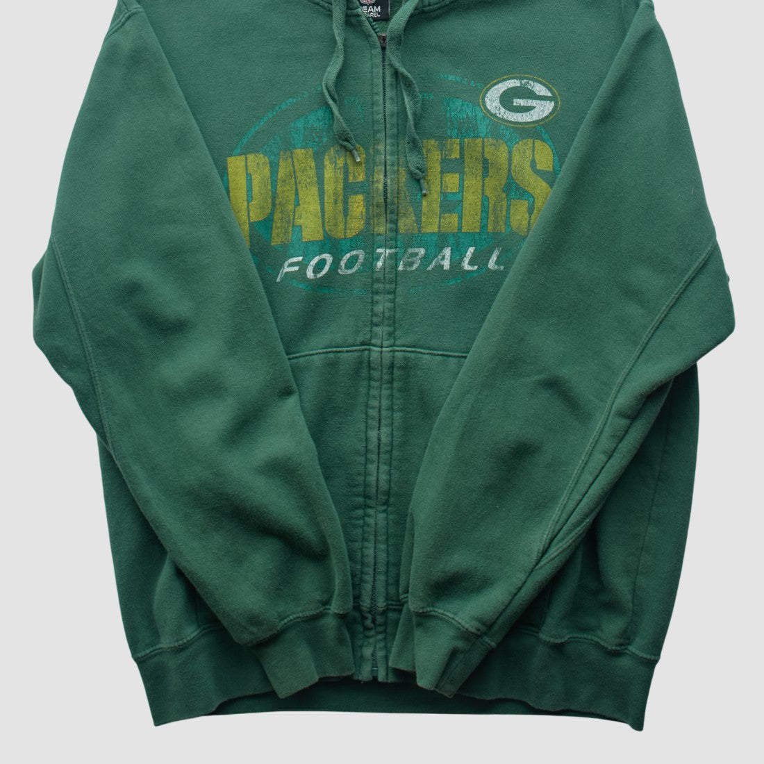 NFL Green Bay Packers Team Edition Apparel 2010s Hooded Full Zip Sweatshirt