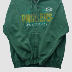 NFL Green Bay Packers Team Edition Apparel 2010s Hooded Full Zip Sweatshirt