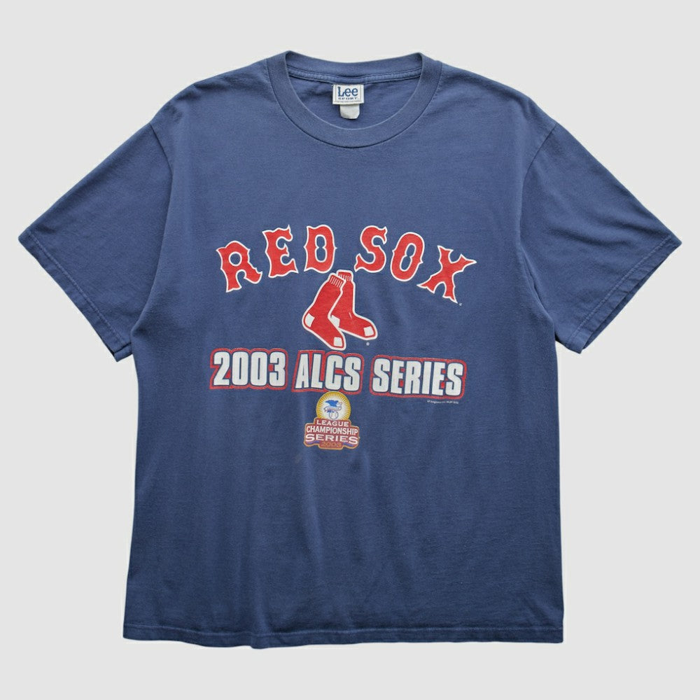 Boston Red Sox Lee Apparel 2003 T-shirt - Navy Vintage