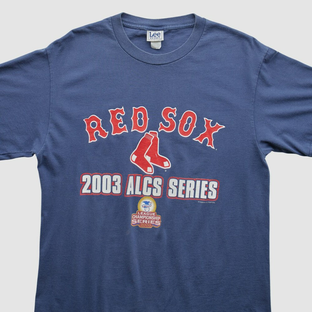 Boston Red Sox Lee Apparel 2003 T-shirt - Navy Vintage