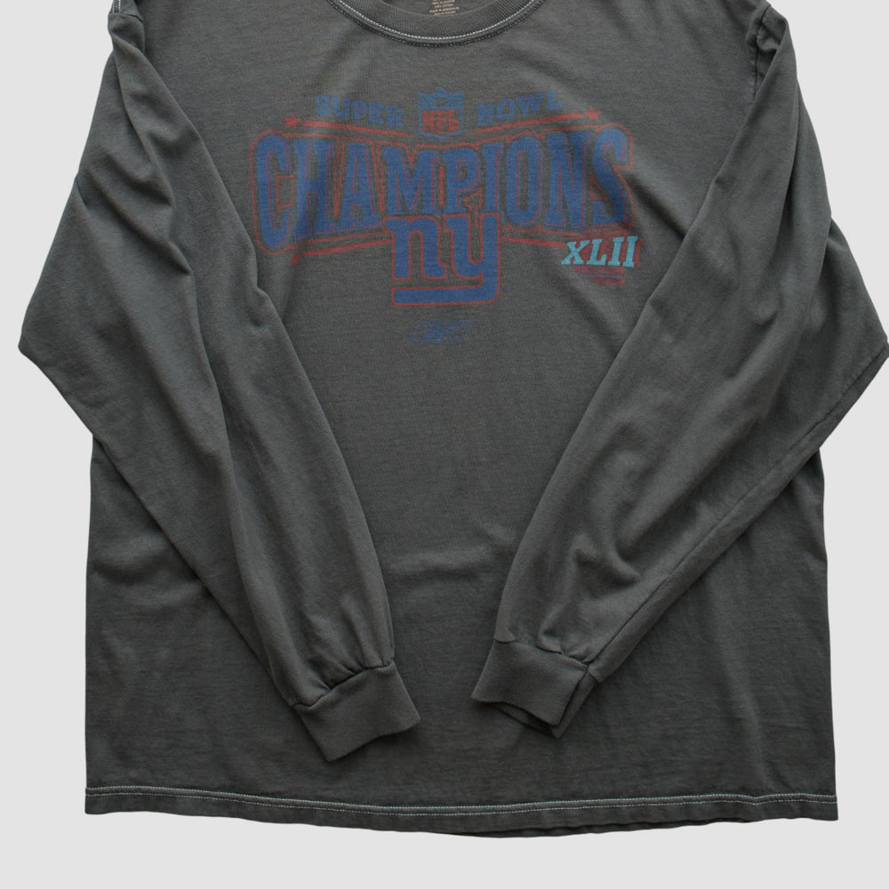 NFL New York Giants Reebok 2008 Long Sleeve T-shirt