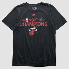 Miami Heat 2013 T-shirt - Black Vintage | Adidas outlet