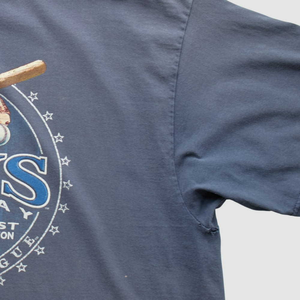 Tampa Bay Rays MLB Genuine Merchandise 2000s T-shirt - Navy Vintage