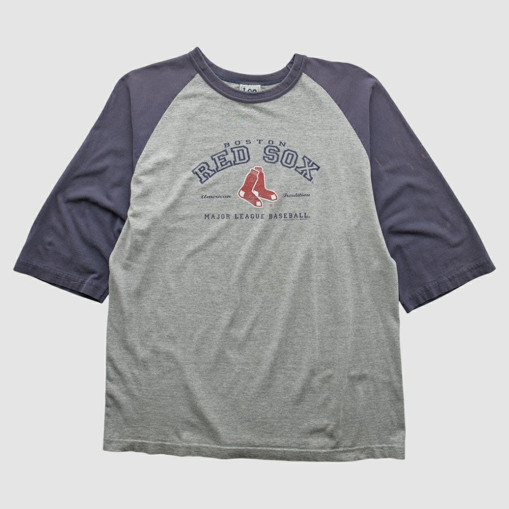 Boston Red Sox Lee Apparel 2000s T-shirt - Heather Gray Vintage