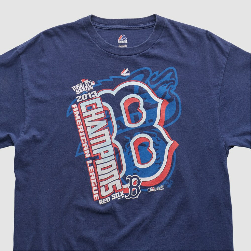Boston Red Sox Majestic 2013 T-shirt - Navy Vintage