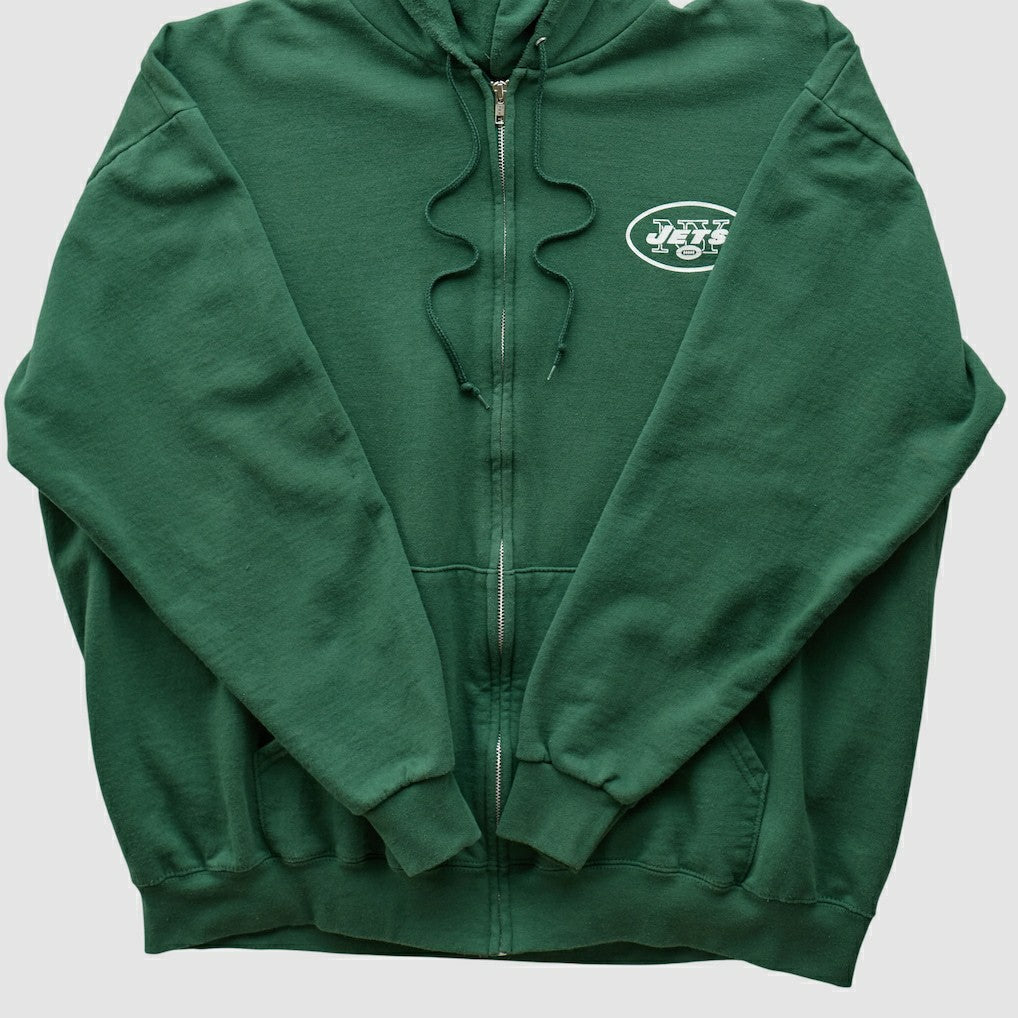 NFL New York Jets NFL 2000s Hooded Full Zip Sweatshirt