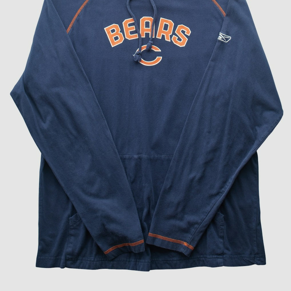 NFL Chicago Bears Reebok 2000s Hooded Pullover Sweatshirt