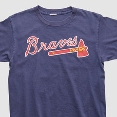 Atlanta Braves 2000s T-shirt - Navy Vintage